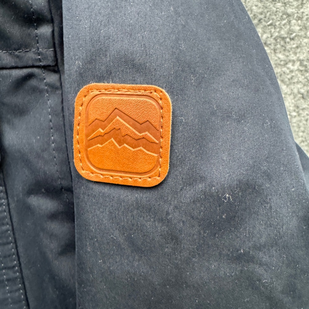 Rugged Elements Jacket Mens Medium Navy Blue Flee… - image 11